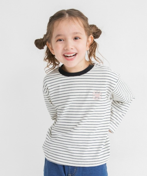 BRANSHES(ブランシェス)の「アソート長袖Tシャツ(Tシャツ/カットソー・キッズ・ピンク/その他/アイボリー・110/80/130/140/150/120/90/100)」の3枚目の写真