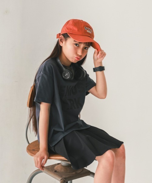 jeans-b(ジーンズベー)の「Jeans-b/ジーンズベー GENIUSTシャツ(Tシャツ/カットソー・キッズ・チャコールグレー/ブラック/オフホワイト・160cm/150cm/140cm/130cm)」の9枚目の写真