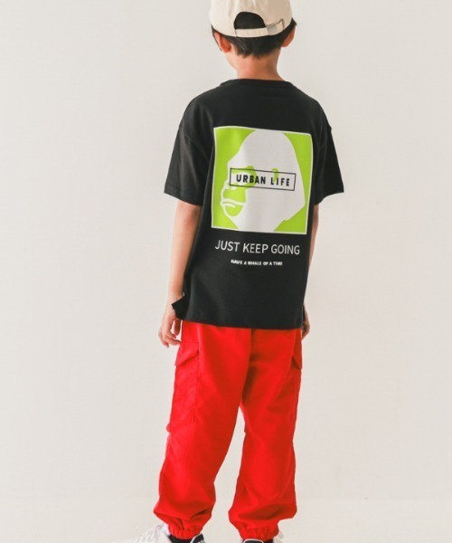 jeans-b(ジーンズベー)の「Jeans-b/ジーンズベー GENIUSTシャツ(Tシャツ/カットソー・キッズ・チャコールグレー/ブラック/オフホワイト・160cm/150cm/140cm/130cm)」の12枚目の写真