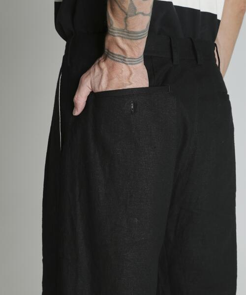 schott（ショット）の「Schott/ショット/LINEN SHORTS/リネン ショーツ（その他パンツ・メンズ・ベージュ/ブラック/カーキ・M/L/XL）」の11枚目の写真