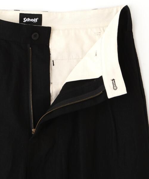 schott（ショット）の「Schott/ショット/LINEN SHORTS/リネン ショーツ（その他パンツ・メンズ・ベージュ/ブラック/カーキ・M/L/XL）」の14枚目の写真