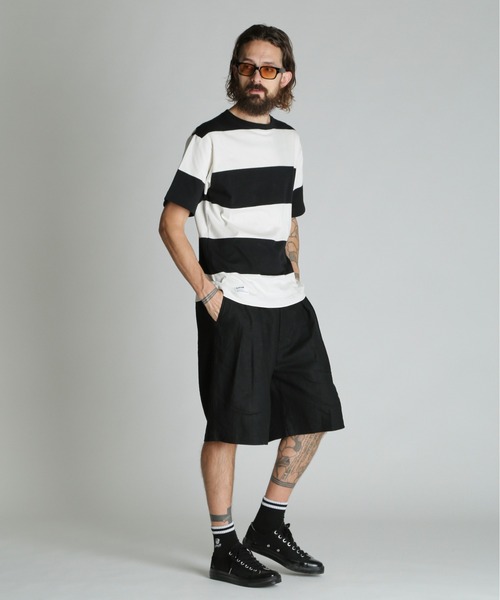 schott（ショット）の「Schott/ショット/LINEN SHORTS/リネン ショーツ（その他パンツ・メンズ・ベージュ/ブラック/カーキ・M/L/XL）」の11枚目の写真