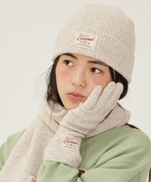 COVERNAT（カバーナット）の「CLOVER HEART LAMBSWOOL BEANIE（ニットキャップ/ビーニー）」