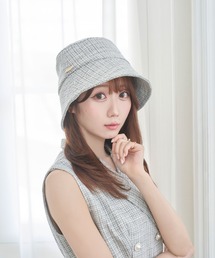 Rose Muse（ロゼミューズ）の「Tweed bucket hat（ハット）」