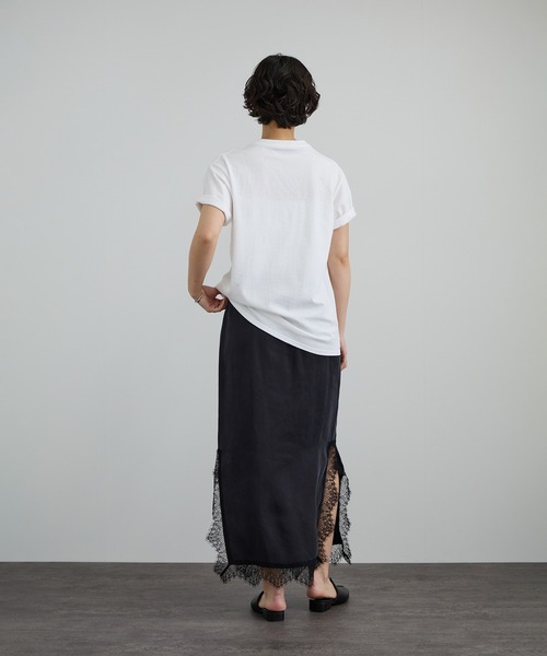 Couture d'adam（クチュールドアダム）の「【COUTURE D'ADAM（クチュール ド アダム）】Jane / mono フォトT（Tシャツ/カットソー・レディース・ホワイト・38）」の5枚目の写真