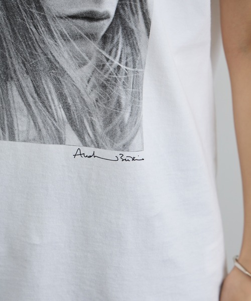 Couture d'adam（クチュールドアダム）の「【COUTURE D'ADAM（クチュール ド アダム）】Jane / mono フォトT（Tシャツ/カットソー・レディース・ホワイト・38）」の7枚目の写真