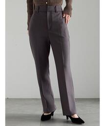 Te chichi | 裏起毛パイピングストレートパンツ(その他パンツ)