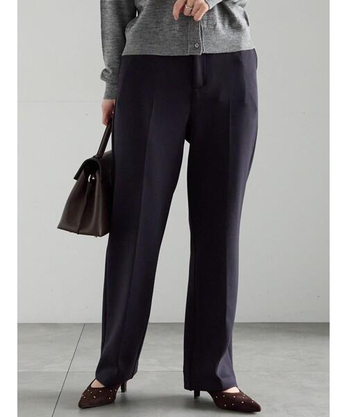 Te chichi（テチチ）の「裏起毛パイピングストレートパンツ（その他パンツ・レディース・チャコールグレー/ネイビー・F）」の10枚目の写真