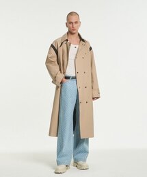 MEA（メア）の「TWILL PANELED TRENCH COAT [BEIGE]（トレンチコート）」