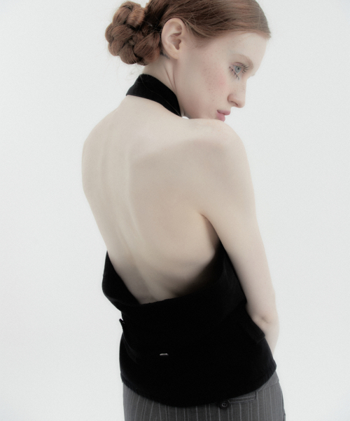 KATER(カーター)の「Halter Waistcoat Top - BLACK(その他トップス・レディース・その他・FREE)」の4枚目の写真