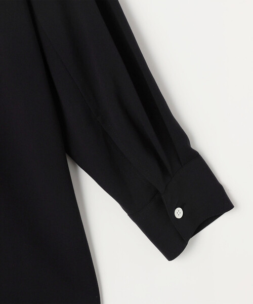 COMME CA Wardrobe（コムサワードローブ）の「レーヨンツイル フーディーブラウス（シャツ/ブラウス・レディース・ホワイト/ネイビー・FREE）」の19枚目の写真