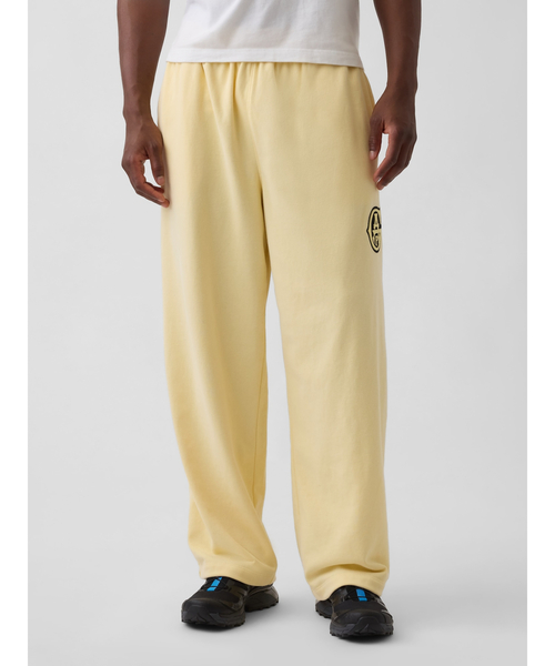 GAP(ギャップ)の「ヴィンテージソフト フレンチテリー GAPロゴ バギースウェットパンツ(スウェットパンツ・メンズ・ブラック/ホワイト/イエロー/ネイビー・M/S/XS/XL/L)」の4枚目の写真