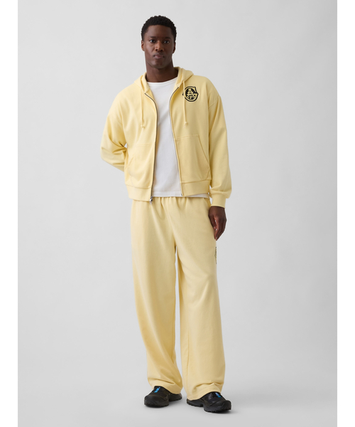 GAP(ギャップ)の「ヴィンテージソフト フレンチテリー GAPロゴ バギースウェットパンツ(スウェットパンツ・メンズ・ブラック/ホワイト/イエロー/ネイビー・M/S/XS/XL/L)」の6枚目の写真