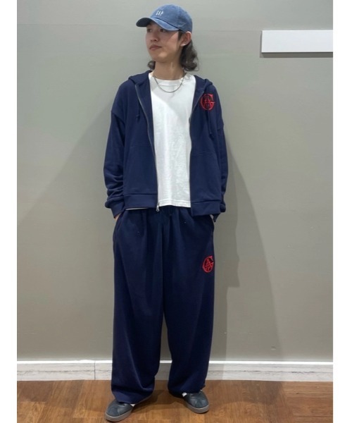GAP(ギャップ)の「ヴィンテージソフト フレンチテリー GAPロゴ バギースウェットパンツ(スウェットパンツ・メンズ・ブラック/ホワイト/イエロー/ネイビー・M/S/XS/XL/L)」の18枚目の写真
