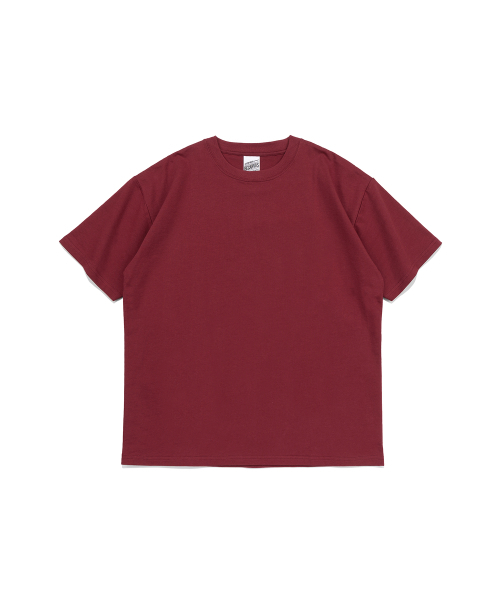BECANVAS(ビキャンバス)の「BECANVAS 32S 2-PLY SHORTSLEEVE (BURGUNDY)(Tシャツ/カットソー・メンズ・バーガンディー・M/L/2XL/XL)」の1枚目の写真
