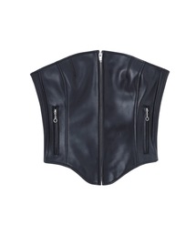 JOHN LAWRENCE SULLIVAN（ジョンローレンスサリバン）の「LEATHER CORSET（チューブトップ）」