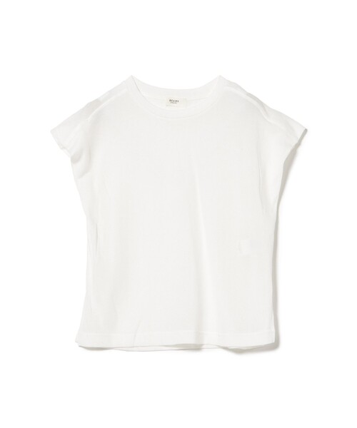 BEAMS HEART(ビームスハート)の「シアーミニ裏毛プルオーバー(Tシャツ/カットソー・レディース・ブラック/オフホワイト/レッド・FREE)」の12枚目の写真