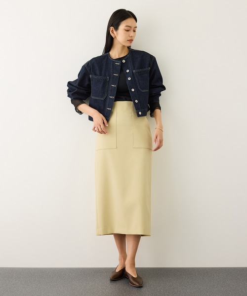 ROPE'（ロペ）の「[美人スカート]ポケット付きタイトスカート/26SS（スカート・レディース・ダークブラウン/ベージュ系その他4/ピンク・40/38/36）」の13枚目の写真