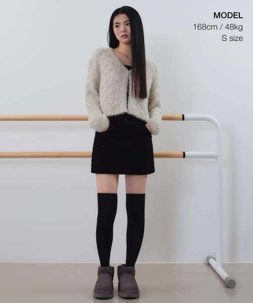 MUSINSA STANDARD WOMAN（ムシンサスタンダードウーマン）の「ウィメンズロンバースファージカーディガン[ウォームグレー]（カーディガン/ボレロ・レディース・その他・SMALL/MEDIUM/LARGE/X-SMALL）」の2枚目の写真