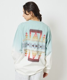 PENDLETON(�y���h���g��)�́yPENDLETON / �y���h���g���zGradation dye /�O���f�[�V���������O�X���[�uT�V���c/���j�Z�b�N�X(T�V���c/�J�b�g�\�[)