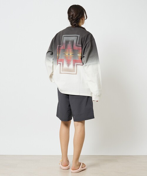 PENDLETON(ペンドルトン)の「【PENDLETON / ペンドルトン】Gradation dye /グラデーションロングスリーブTシャツ/ユニセックス(Tシャツ/カットソー・メンズ・オレンジ系その他/グレー系その他/ブルー系その他・M/L)」の8枚目の写真