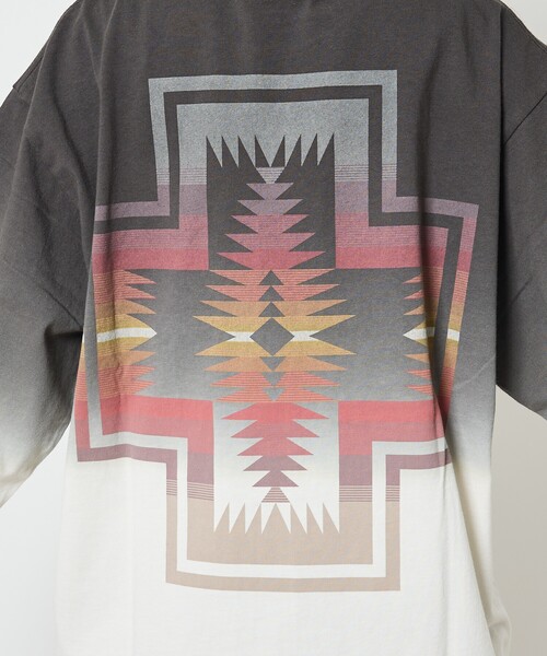 PENDLETON(ペンドルトン)の「【PENDLETON / ペンドルトン】Gradation dye /グラデーションロングスリーブTシャツ/ユニセックス(Tシャツ/カットソー・メンズ・オレンジ系その他/グレー系その他/ブルー系その他・M/L)」の12枚目の写真