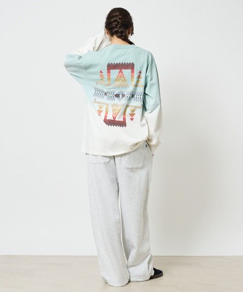 PENDLETON(ペンドルトン)の「【PENDLETON / ペンドルトン】Gradation dye /グラデーションロングスリーブTシャツ/ユニセックス(Tシャツ/カットソー・メンズ・オレンジ系その他/グレー系その他/ブルー系その他・M/L)」の22枚目の写真