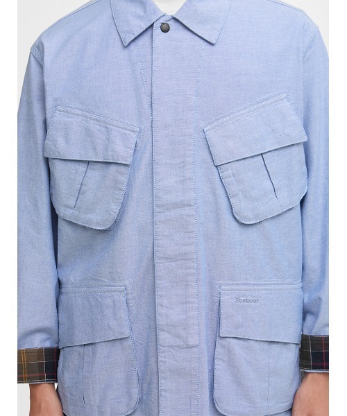 Barbour(バブアー)の「Oxford カジュアルジャケット(その他アウター・メンズ・ライトブルー・38/40/42)」の5枚目の写真