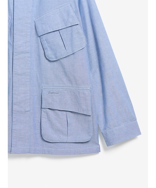 Barbour(バブアー)の「Oxford カジュアルジャケット(その他アウター・メンズ・ライトブルー・38/40/42)」の10枚目の写真