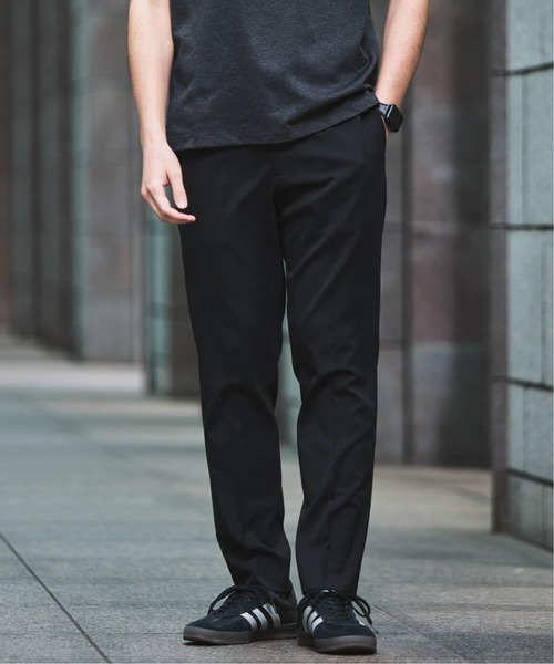 EDIFICE（エディフィス）の「"抗菌防臭＆シワ防止機能" ワルツ ツイル テーパードパンツ（スラックス・メンズ・ブラウン/ブラック/ベージュ/ネイビー/コバルトブルー・SMALL/MEDIUM/LARGE/X-LARGE）」の2枚目の写真