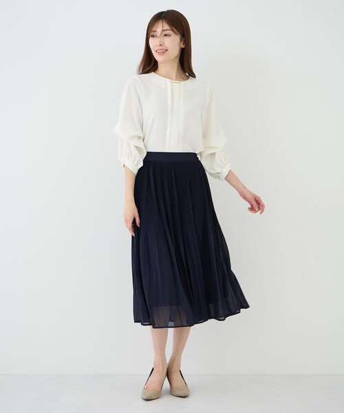 Jayro(ジャイロ)の「消しプリーツスカート(スカート・レディース・ネイビー/ライトグレー/ブラック系その他2・M)」の17枚目の写真