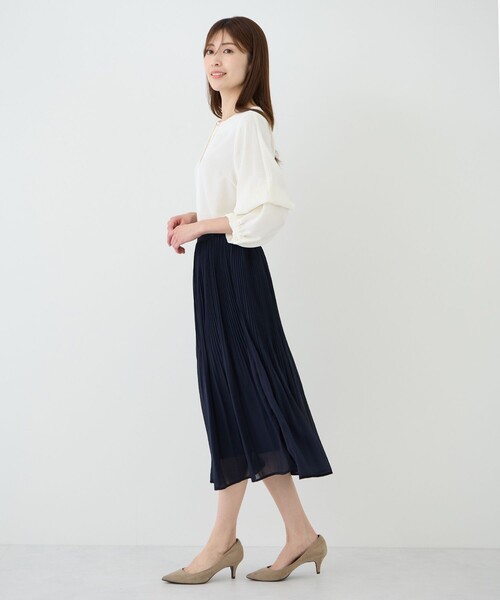 Jayro(ジャイロ)の「消しプリーツスカート(スカート・レディース・ネイビー/ライトグレー/ブラック系その他2・M)」の18枚目の写真