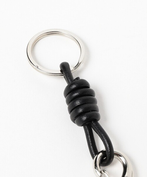 BEAMS（ビームス）の「【別注】HAAL / Leather Key Chain（キーケース/キーアクセサリー・メンズ・ブラック・ONE SIZE）」の4枚目の写真