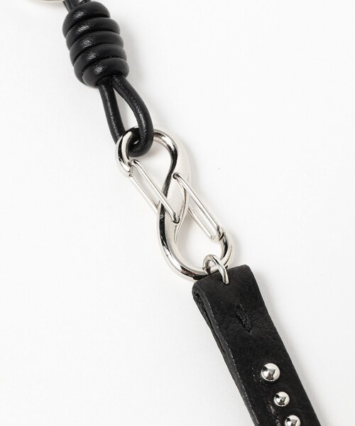 BEAMS（ビームス）の「【別注】HAAL / Leather Key Chain（キーケース/キーアクセサリー・メンズ・ブラック・ONE SIZE）」の5枚目の写真