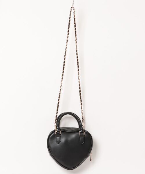 Heather(ヘザー)の「ハートボストンBAG 654138(ショルダーバッグ・レディース・ブラック/ブラウン・ONE SIZE)」の20枚目の写真