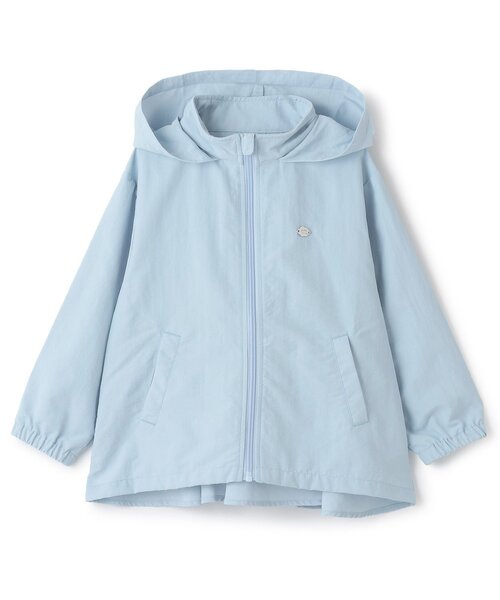 Lycee mine(リセマイン)の「【水をはじく!】【撥水・防汚・耐久・UV】収納袋付きバックフリルAラインマウンテンパーカー【子供服】【キッズ】【女の子】(ブルゾン・キッズ・ネイビー/ブルーグレー/ライトピンク/アイボリー/ミント/ラベンダー/ベージュ系その他/カラフル・130cm/100cm/110cm/150cm/140cm/120cm)」の13枚目の写真