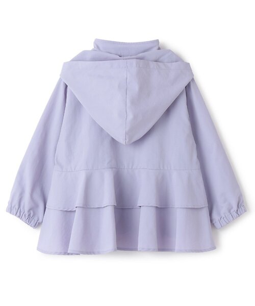Lycee mine(リセマイン)の「【水をはじく!】【撥水・防汚・耐久・UV】収納袋付きバックフリルAラインマウンテンパーカー【子供服】【キッズ】【女の子】(ブルゾン・キッズ・ネイビー/ブルーグレー/ライトピンク/アイボリー/ミント/ラベンダー/ベージュ系その他/カラフル・130cm/100cm/110cm/150cm/140cm/120cm)」の17枚目の写真