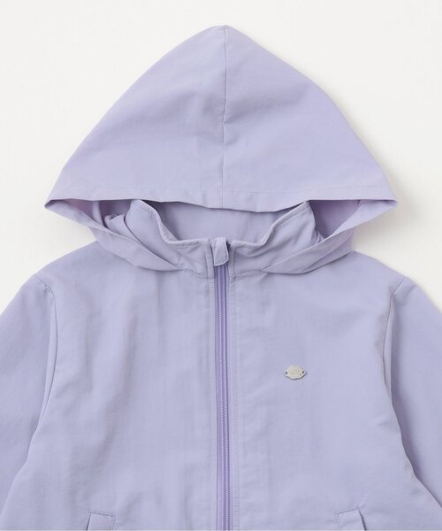 Lycee mine(リセマイン)の「【水をはじく!】【撥水・防汚・耐久・UV】収納袋付きバックフリルAラインマウンテンパーカー【子供服】【キッズ】【女の子】(ブルゾン・キッズ・ネイビー/ブルーグレー/ライトピンク/アイボリー/ミント/ラベンダー/ベージュ系その他/カラフル・130cm/100cm/110cm/150cm/140cm/120cm)」の18枚目の写真