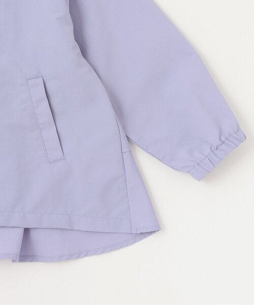 Lycee mine(リセマイン)の「【水をはじく!】【撥水・防汚・耐久・UV】収納袋付きバックフリルAラインマウンテンパーカー【子供服】【キッズ】【女の子】(ブルゾン・キッズ・ネイビー/ブルーグレー/ライトピンク/アイボリー/ミント/ラベンダー/ベージュ系その他/カラフル・130cm/100cm/110cm/150cm/140cm/120cm)」の22枚目の写真