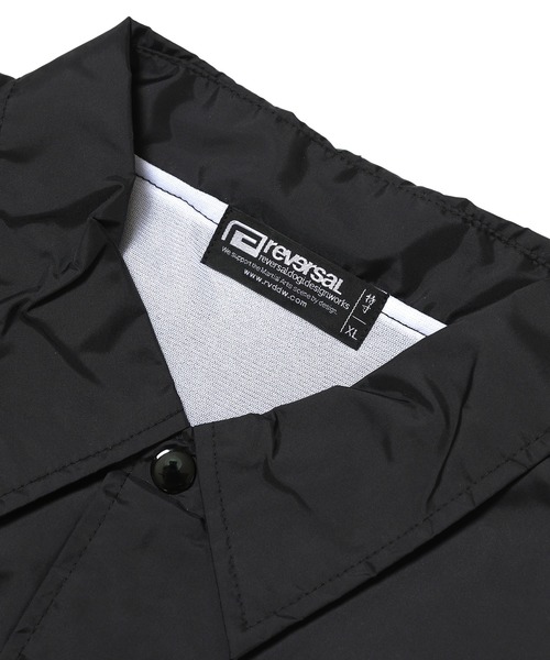 reversal.dogi.design.works(リバーサル・ドーギ・デザイン・ワークス)の「<reversal/リバーサル>Warfield COACH JACKET(ナイロンジャケット・メンズ・ネイビー/ブラック・X-LARGE/MEDIUM/XX-LARGE/LARGE)」の4枚目の写真