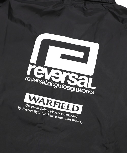 reversal.dogi.design.works(リバーサル・ドーギ・デザイン・ワークス)の「<reversal/リバーサル>Warfield COACH JACKET(ナイロンジャケット・メンズ・ネイビー/ブラック・X-LARGE/MEDIUM/XX-LARGE/LARGE)」の7枚目の写真