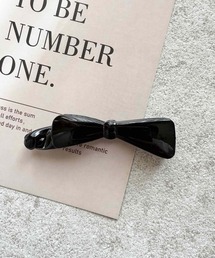 tone | pur chouchou/リボン バナナクリップ P4545(バレッタ/ヘアクリップ)