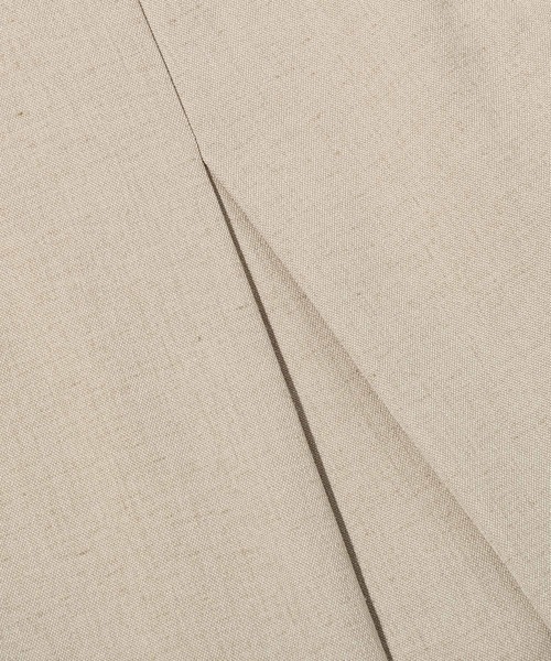 1PIU1UGUALE3 RELAX (ウノピゥウノウグァーレトレ リラックス)の「1PIU1UGUALE3 RELAX(ウノピゥウノウグァーレトレ リラックス)リネンブレンド ディープタックワイドパンツ(その他パンツ・メンズ・ベージュ/ブラック/ブラウン・XL/L/M/S/XXL)」の14枚目の写真