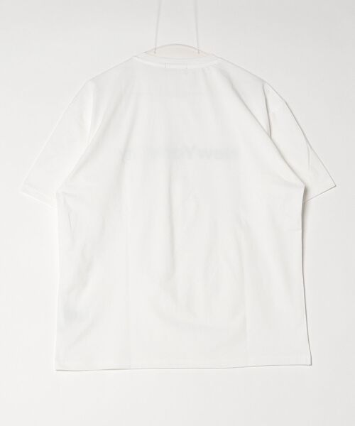 TIGORA(ティゴラ)の「ティゴラ TIGORA UVカットTシャツ NYCセンターロゴ(Tシャツ/カットソー・メンズ・ホワイト/スモークピンク・LL/L/M/3L/S)」の10枚目の写真