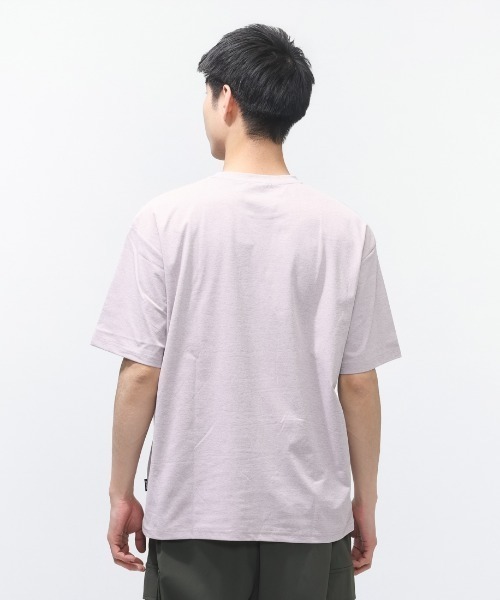 TIGORA(ティゴラ)の「ティゴラ TIGORA UVカットTシャツ NYCセンターロゴ(Tシャツ/カットソー・メンズ・ホワイト/スモークピンク・LL/L/M/3L/S)」の6枚目の写真