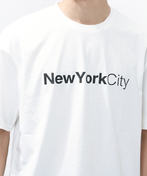 TIGORA(ティゴラ)の「ティゴラ TIGORA UVカットTシャツ NYCセンターロゴ(Tシャツ/カットソー・メンズ・ホワイト/スモークピンク・LL/L/M/3L/S)」の7枚目の写真