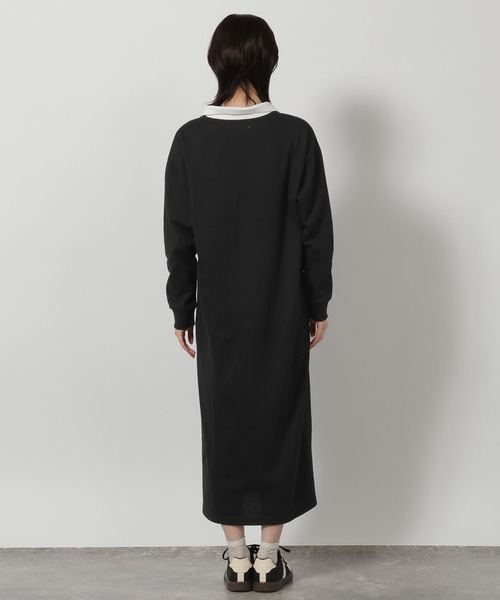 LAKOLE（ラコレ）の「ポロスキッパー長袖ワンピース/ 647929（ワンピース・レディース・グレー/ブラック・FREE）」の22枚目の写真