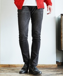 ユーズド加工 ストレッチデニムパンツ