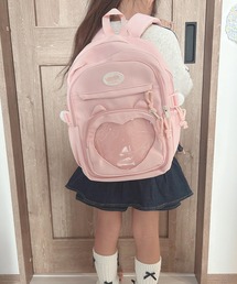 CERCA（チェルカ）の「lulunoix/ハートクリアポケットリュック N15473（バックパック/リュック）」