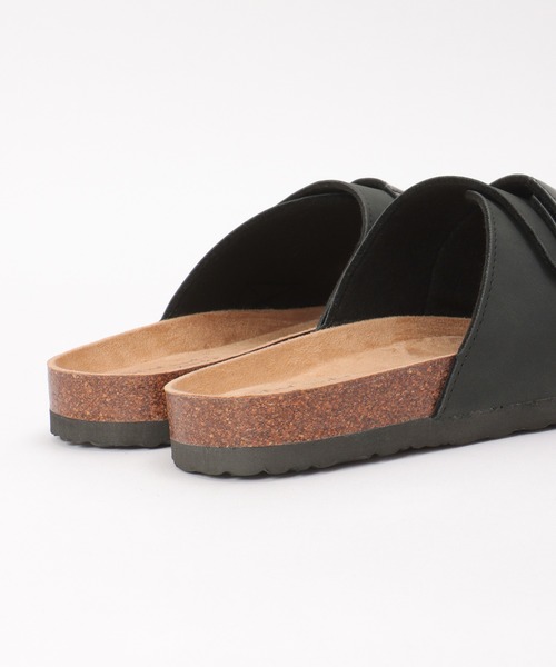 ikka(イッカ)の「クロコワンベルトサンダル(サンダル・メンズ・ブラック/ダークブラウン・XL/L/M)」の5枚目の写真